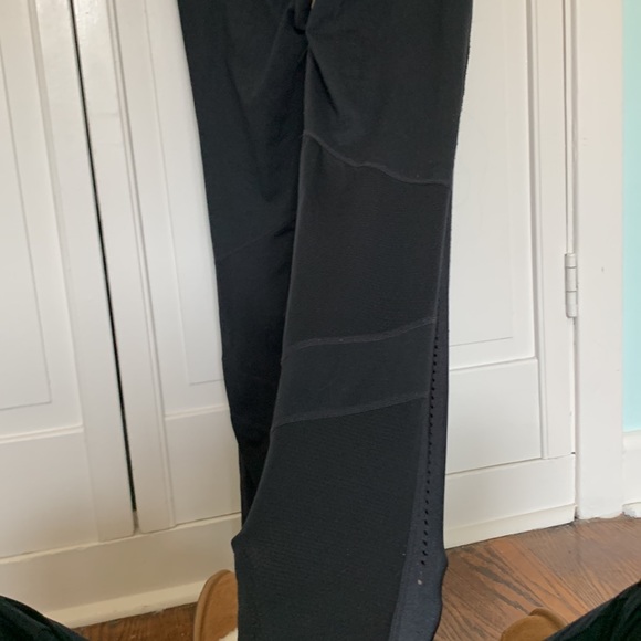 Fabletics Black Shine Leggings with Detailing - Picture 6 of 7